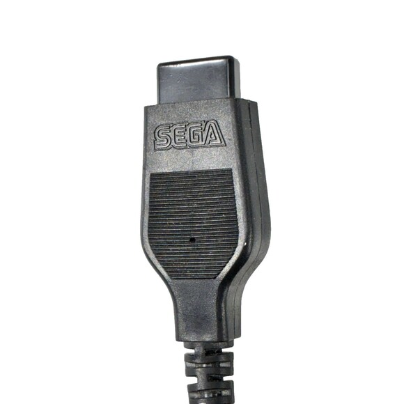 Sega Genesis Controller Extension Black Cable Vintage Authentic Tested - Picture 2 of 4